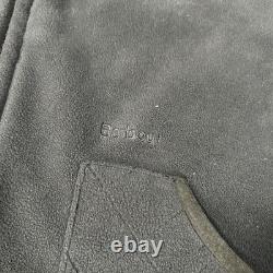 Barbour Dunmoor Gilet Olive Green Fleece Vest Northumberland Range Sz XXL