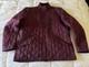 Barbour Men's Rare Burgundy Powell Quilted Regular Fit Range Rover Jacket Xl