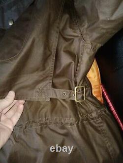 Barbour Rare Retail Range Wax Sedgemoor Coat Parka Jacket M L EUC Unique Duster