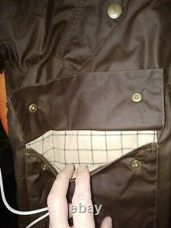 Barbour Rare Retail Range Wax Sedgemoor Coat Parka Jacket M L EUC Unique Duster