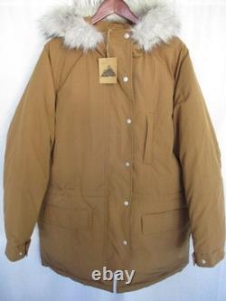 Basin & Range Ranger Parka XL Brown Faux Fur Fixed Hood Multiple Pockets