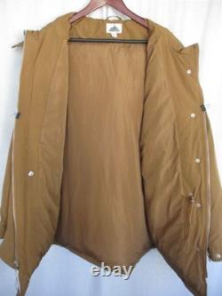 Basin & Range Ranger Parka XL Brown Faux Fur Fixed Hood Multiple Pockets