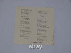 Beatles Compact 33 RPM Stereo Compact Vinyl 33 RPM Record on Odeon Label