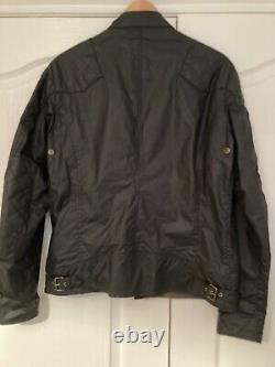 Belstaff Outlaw Wax Biker Jacket, Beckham Range, Size 52 / UK 42, L/XL