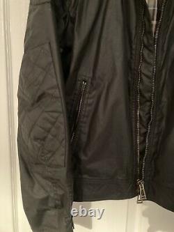 Belstaff Outlaw Wax Biker Jacket, Beckham Range, Size 52 / UK 42, L/XL