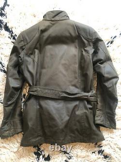 Belstaff trialmaster Jacket Pure Motorcycle Range Woodland Green S Fits Like A M