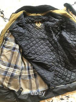 Belstaff trialmaster Jacket Pure Motorcycle Range Woodland Green S Fits Like A M