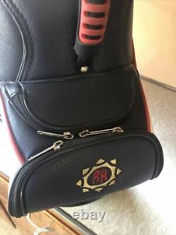 Ben Hogan Leather Emroided Golf Bag. Nice. Man Cave. Driving Range. 20x14x10