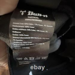 Bull-it Men's 32 Long Zero Black Skinny Motorcycle Jeans Tactical Range with Armor