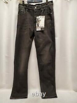 Bull-it Tactical Range Stone Black Straight Leg Motorcycle Jeans Size 32R