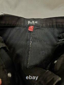 Bull-it Tactical Range Stone Black Straight Leg Motorcycle Jeans Size 32R
