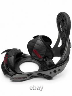 Burton Mission Snowboard Bindings Small Gunmetal Gray NEW IN BOX