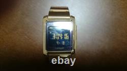 CASIO I-RANGE IRW-101 Gold black sound digital watch men