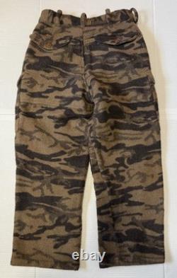 COLUMBIA Gallatin Range Monarch Pass Wool Blend Outfitter Camo Pants Men's 32