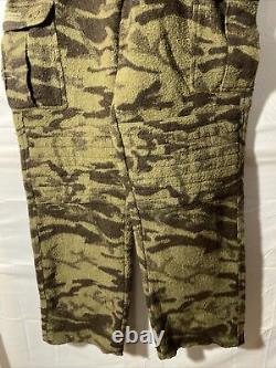 COLUMBIA WOOL PHG GALLATIN RANGE CAMO HUNTING PANTS With Suspenders 38x35 Heavy