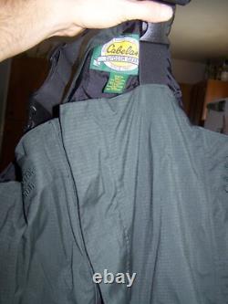 Cabela's GORE-TEX XCR Extreme Comfort Range Bib Overalls Men's Ski Fishing M Reg