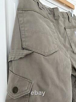 Carhartt men size 32 Cargo Work & Range shorts lot of 2 brown, Tan rugged logo