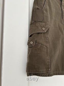 Carhartt men size 32 Cargo Work & Range shorts lot of 2 brown, Tan rugged logo