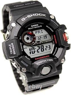 Casio CASIO G Shock Range Man Radio Solar Men's Watch GW-9400-1 paralle