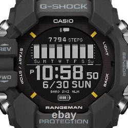 Casio G-Shock GPR-H1000-1JR MASTER OF G RANGE MAN Heart Rate Monitor GPS 441876