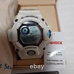 Casio G-shock Gw-9408kj-7jr White Range Man Love Sea And The Earth Earthwatch 12