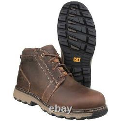 Caterpillar Parker Steel Toe Cap Safety Leather Boots CAT Catapillar 7068