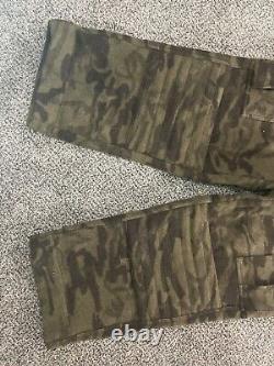 Columbia Gallatin Range Camo Hunting Bib Overalls Heavy Wool Blend Size 42 Large