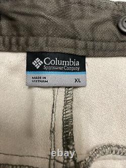 Columbia Gallatin Range Heavyweight Wool Camo Hunting Pants Men's XL