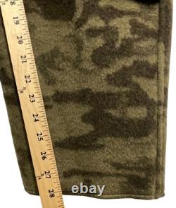 Columbia Gallatin Range Monarch Pass Bibs Mens M Camo Wool Hunting Outfitter