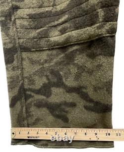 Columbia Gallatin Range Monarch Pass Bibs Mens M Camo Wool Hunting Outfitter