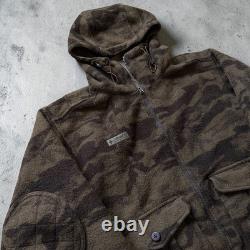 Columbia Gallatin Range Monarch Pass Wool Blend Camo Set L Jacket Size 36 Pants