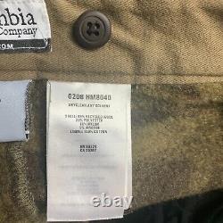 Columbia Gallatin Range Monarch Pass Wool Blend Outfitter Brown Camo Pants 38W