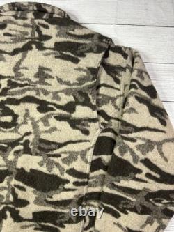 Columbia Gallatin Range Wool Blend Camo Jacket Mens Size XL Hunting Shacket