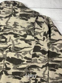 Columbia Gallatin Range Wool Blend Camo Jacket Mens Size XL Hunting Shacket