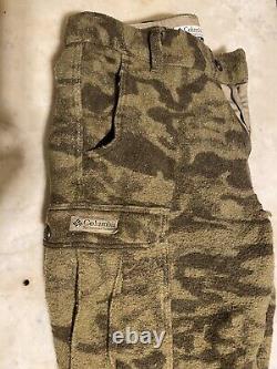 Columbia Gallatin Range Wool Blend Cargo Camo Pants Mens 34