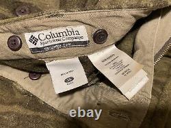 Columbia Gallatin Range Wool Blend Cargo Camo Pants Mens 34