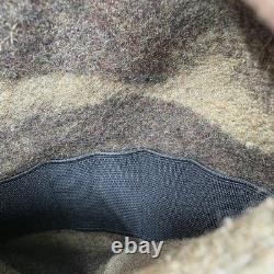 Columbia Gallatin Range Wool Blend Jacket Brown Camo Outfitter XL 2000s