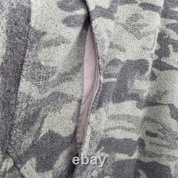 Columbia Gallatin Range Wool Blend Jacket Brown Camo Outfitter XL 2000s