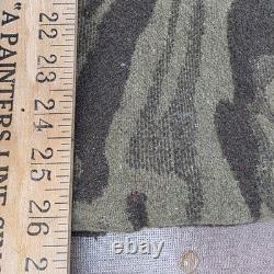 Columbia Gallatin Range Wool Blend Jacket Brown Camo Outfitter XL 2000s