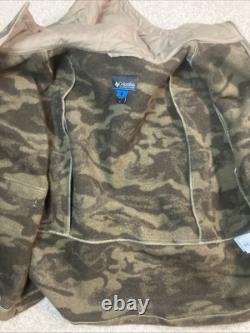 Columbia Gallatin Range Wool Blend Jacket Outfitter Camo XL
