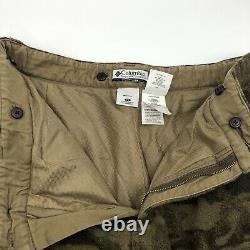 Columbia Gallatin Range Wool Camo Hunting Pants Size Mens 36 Outdoors Insulated