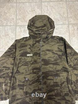 Columbia Monarch Pass Gallatin Range Hooded Jacket Mens Large Camo Wool Hunting