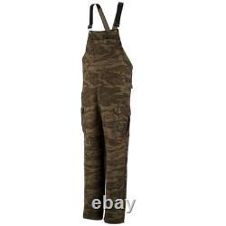 Columbia NWT Gallatin Range Wool Brown Camo Hunting Bib Overalls Men's XL (NYZ7)
