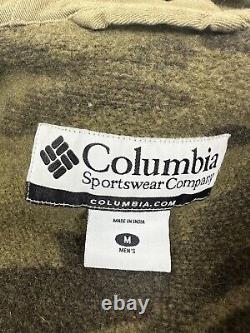 Columbia Outfitter Camo Gallatin Range Wool Blend Jacket Pant Set Sz M / 32