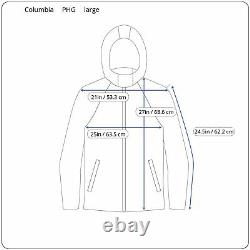 Columbia PHG Men's Gallatin Range Jacket HM5060 Wool Brown Camouflage Hooded L