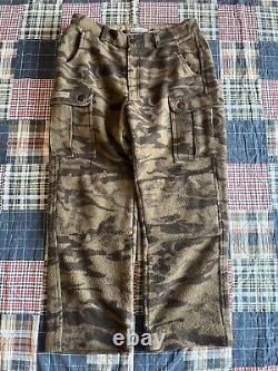 Columbia Pants Mens 36x31 Camo Gallatin Range Wool Blend Cargo Hunting Heavy