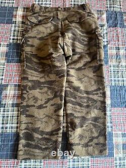 Columbia Pants Mens 36x31 Camo Gallatin Range Wool Blend Cargo Hunting Heavy