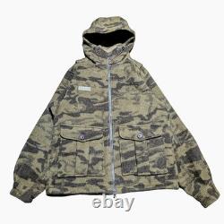 Columbia WOOL Camo Hunting Jacket Gallatin Range HEAVY Sz Small NICE