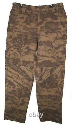 Columbia Wool Blend PHG Camo Pants Gallatin Range Monarch Pass Size 34W