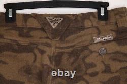 Columbia Wool Blend PHG Camo Pants Gallatin Range Monarch Pass Size 34W